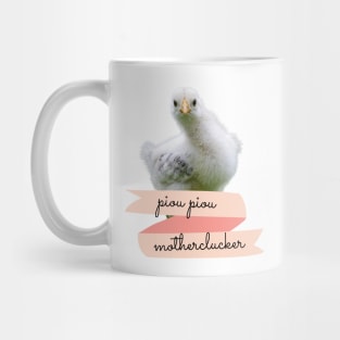 Angry Fowl Piou Piou Motherclucker Funny Chicken Lover Gift Mug